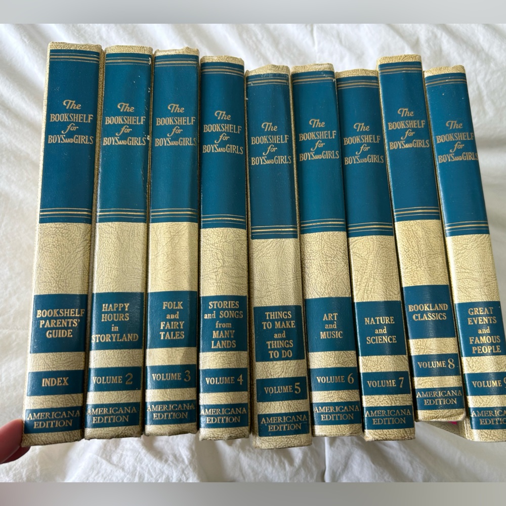 Vintage Americana Edition “The Bookshelf for Boys and Girls” - missing #1 - Picture 1 of 10